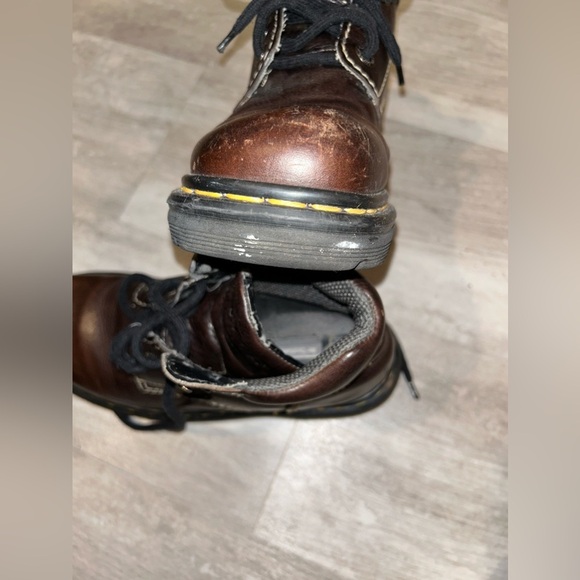 Dr martens vintage brown leather combat boots size 5 - Picture 9 of 9